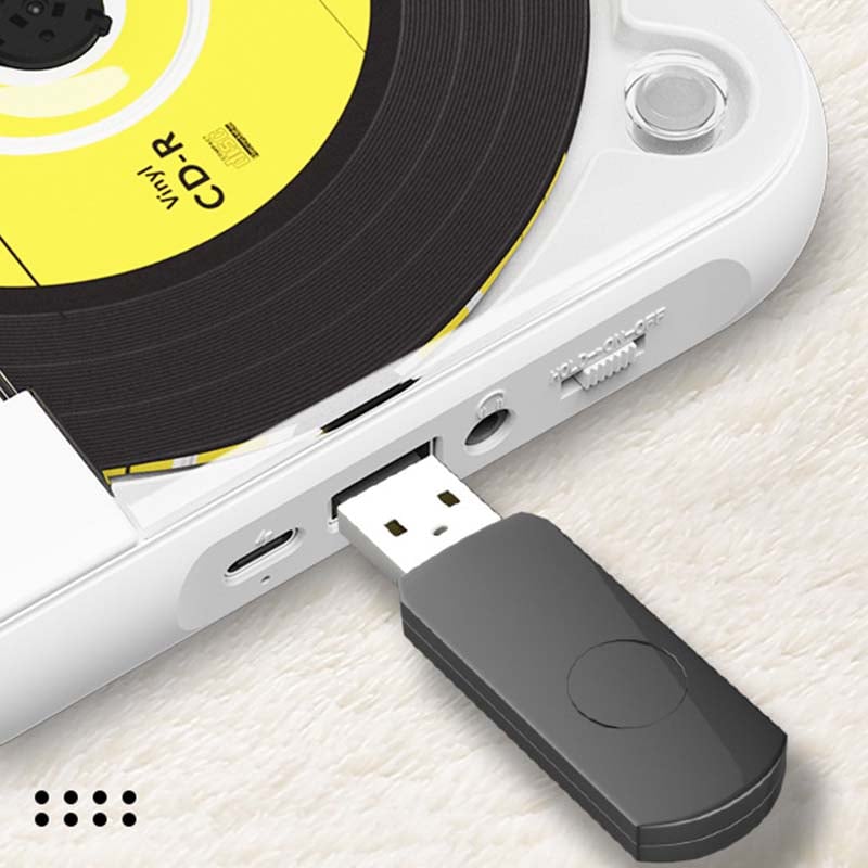 EveryMusic™ – Draagbare CD-speler met Bluetooth | Kristalhelder Geluid