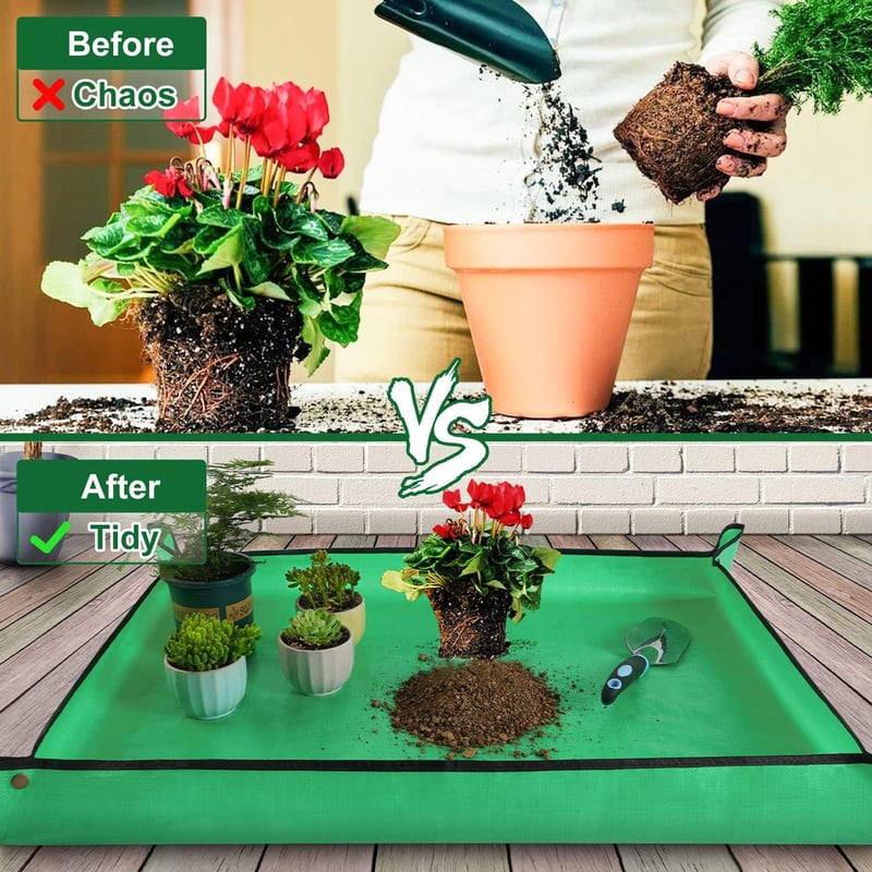 PlantMat™ – Herbruikbare plantmat voor verpotten en grond mengen [50% Korting]