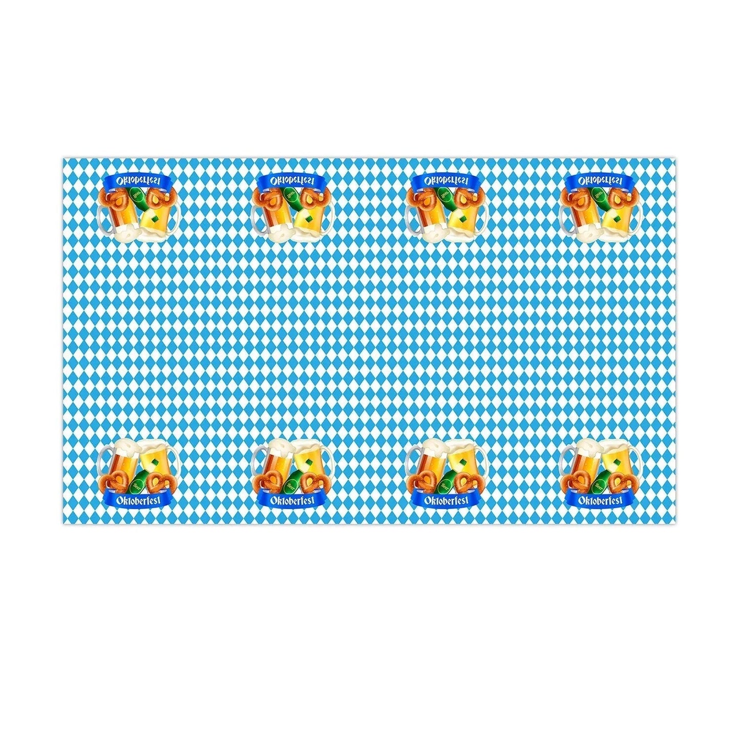Wegwerp feestservies Oktoberfest-design voor 12 personen