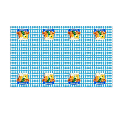 Wegwerp feestservies Oktoberfest-design voor 12 personen