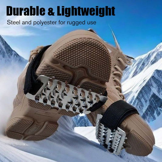 Spikelyn™ – Antislip ijsspikes met duurzame stalen punten voor veilige & stabiele grip [50% Korting]