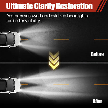 CrystalDrive™ – Koplamp Reiniger & Bescherming tegen Oxidatie [1+1 Gratis]