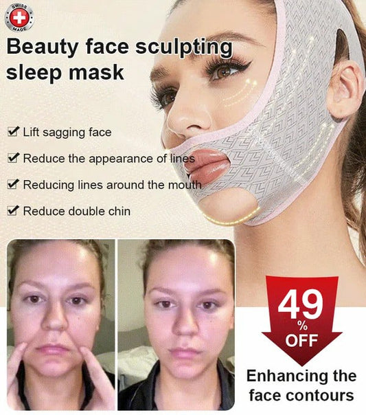 Vlift™ - Gezichtssculptuur slaapmasker [1 + 1 Gratis]