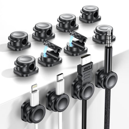 MagnoClip™ - 12 magnetische kabelklemmen [6 + 6 Gratis]