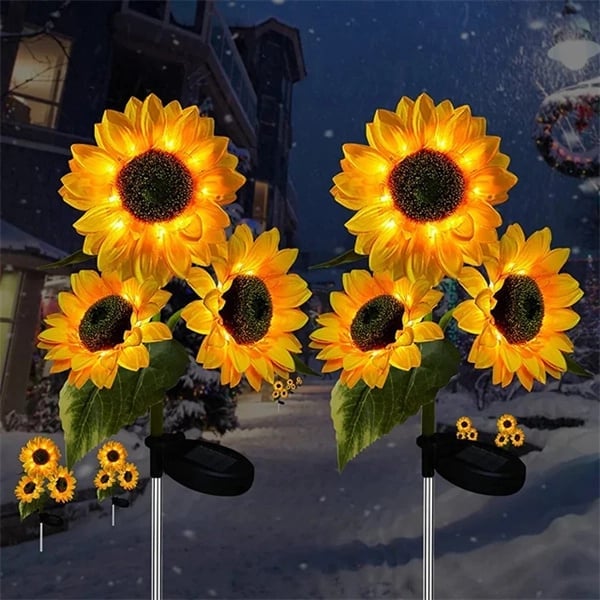 GardenRadiance Zonnebloemlichten op Zonne-energie – Sfeervolle Tuinverlichting