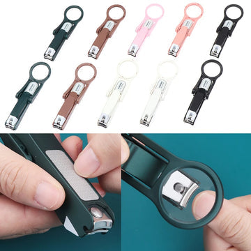 VisiClip™ – Compacte nagelknipper met vergrootglas voor precieze en moeiteloze verzorging [50% Korting]