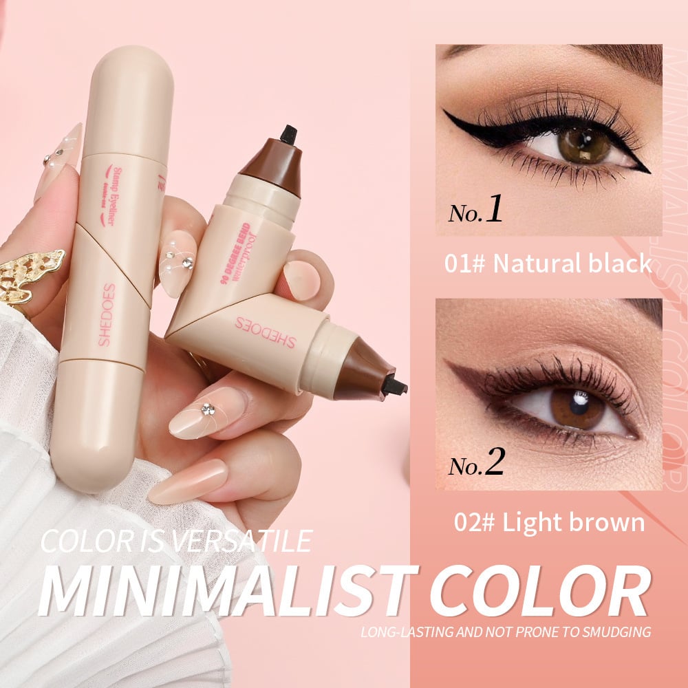 WingStamp™ – Dubbelzijdige Winged Eyeliner Stempel voor Perfecte Cat-Eye