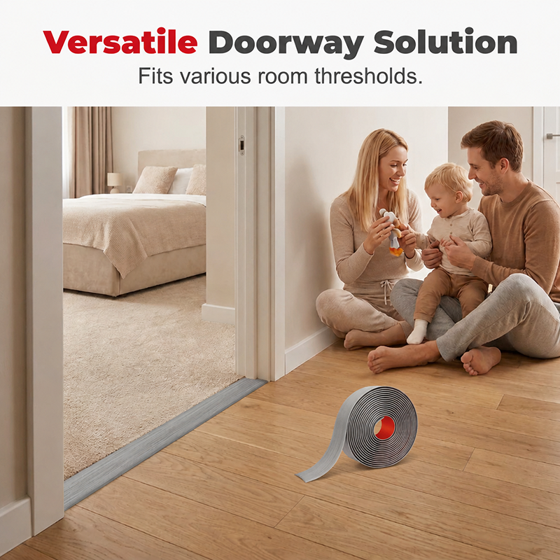 GlideSeal – Perfecte vloerovergangen zonder boren of gereedschap [50% korting]
