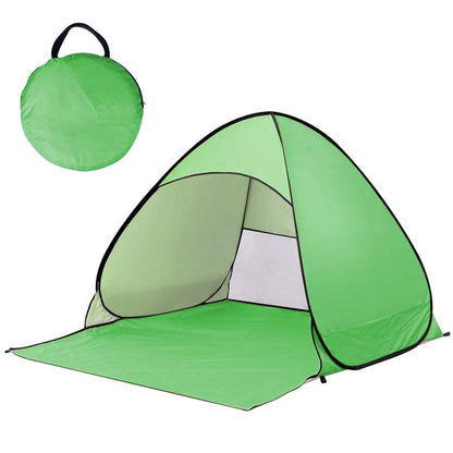 BeachCover™ Pop-Up Strandtent – 98% UV-bescherming voor het hele gezin