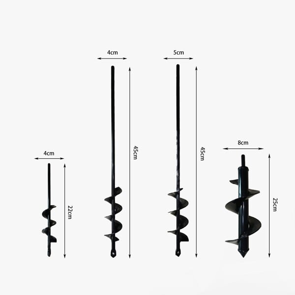 SpiralDrill™ – Zware spiraalboor voor diepe beplanting [50% Korting]