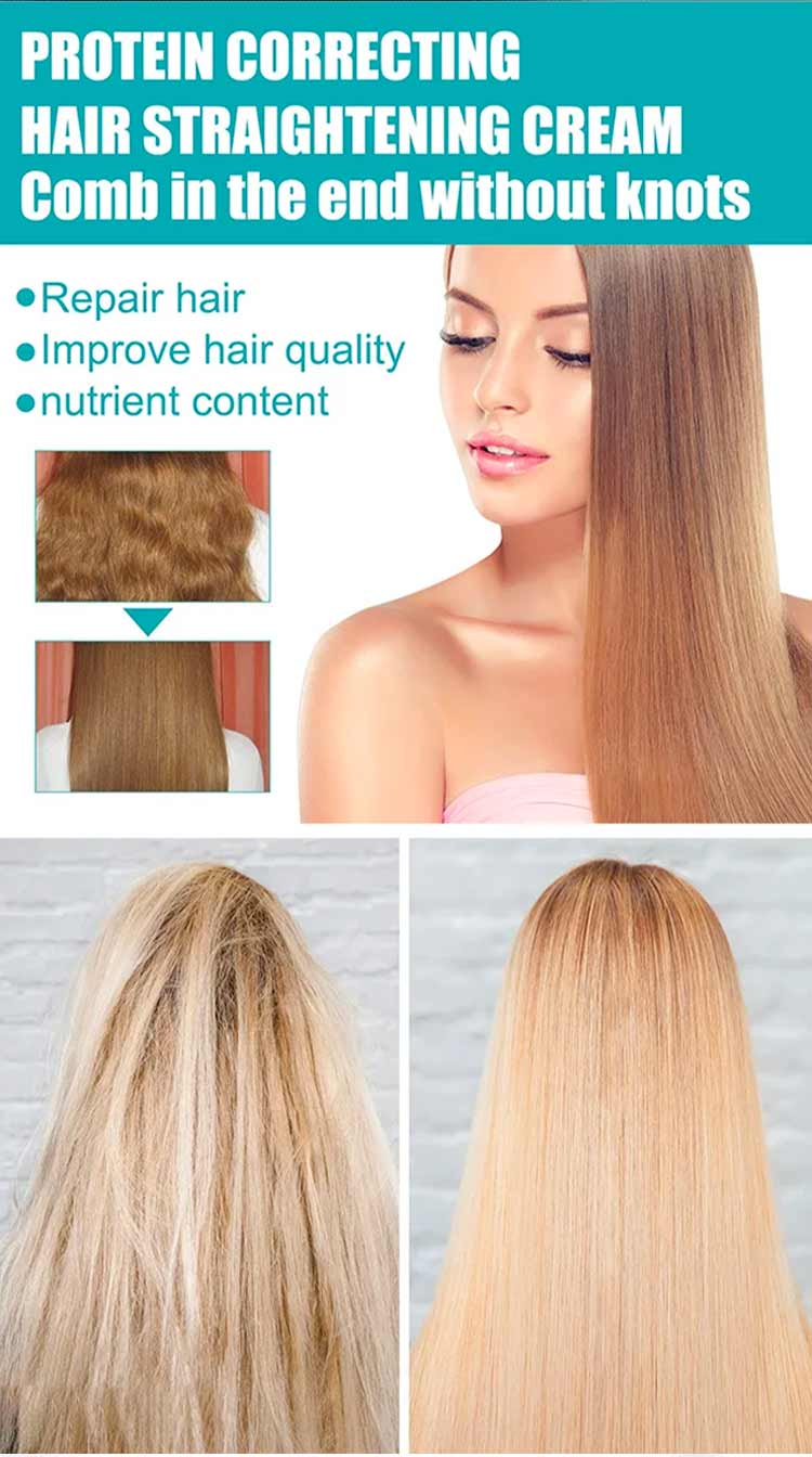 HairTouch™ – Gladmakende Keratine Haarcrème | Anti-Pluis & Glanzend Haar