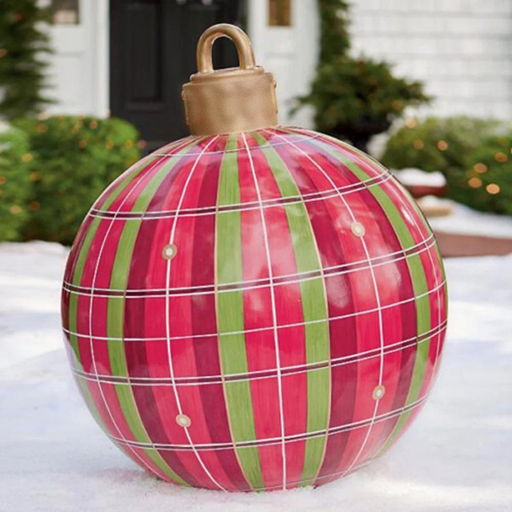 XMasGlobe™ – Grote opblaasbare kerstbal voor feestelijke decoratie [50% Korting]