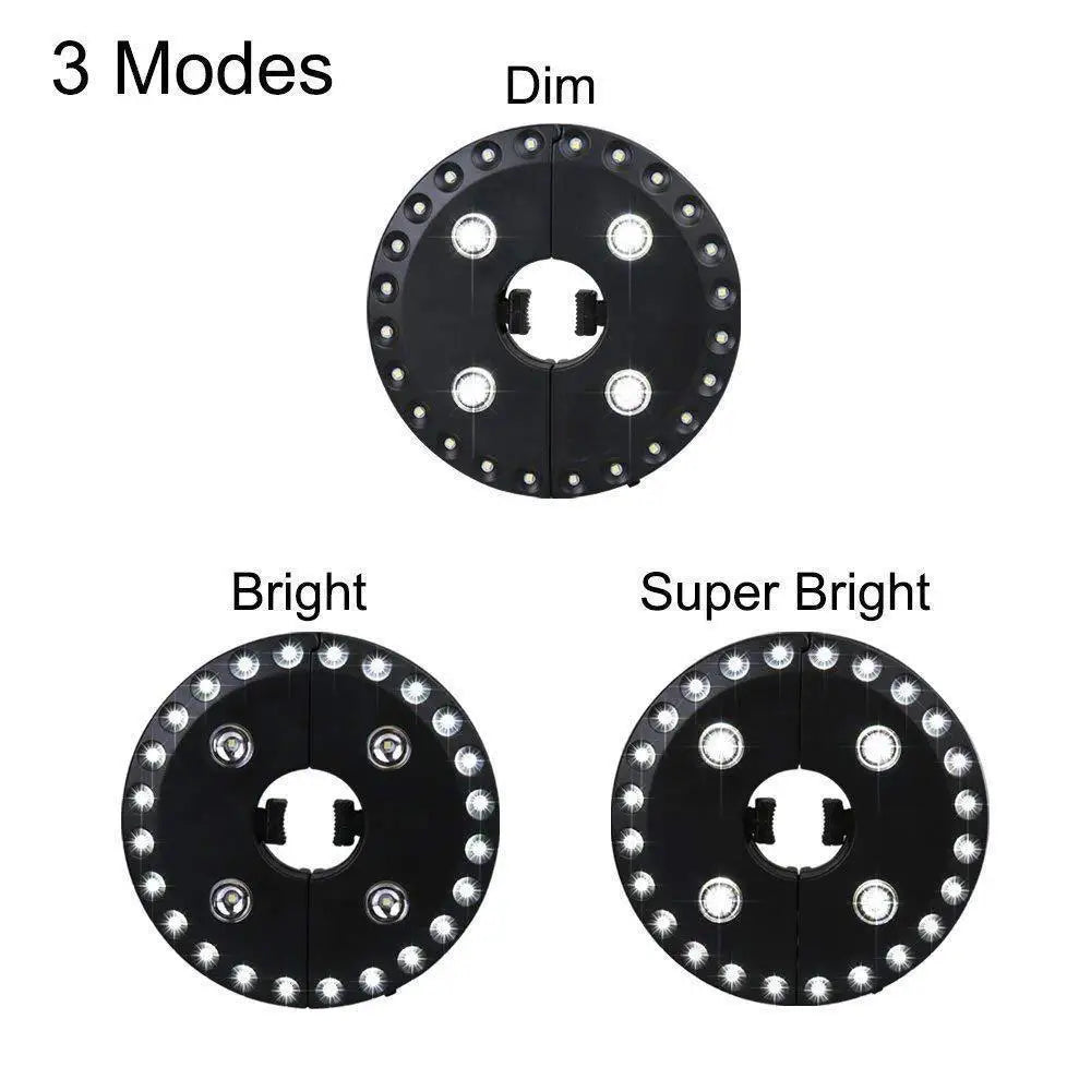 LumaGlow – Draadloos LED-Schirmlicht voor stralend heldere buitenruimtes [50% korting]