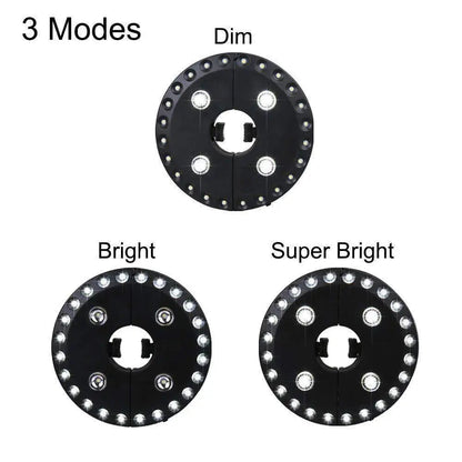 LumaGlow – Draadloos LED-Schirmlicht voor stralend heldere buitenruimtes [50% korting]