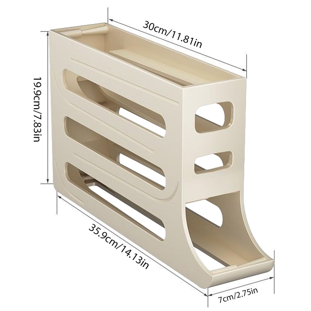 EggShelf™ - 4-tier eierrekker voor koelkast & keuken [50% Korting]