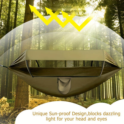 SpaceRelax – De ultieme outdoor-hangmat voor maximaal comfort en bescherming | 50% korting