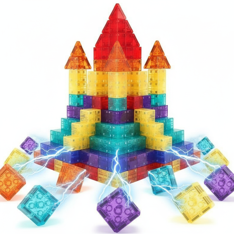 MagnaBlocks – Magnetisch Constructiespeelgoed voor Grenzeloze Creativiteit [50% Korting]
