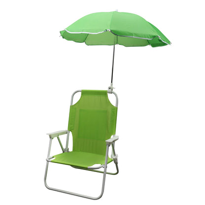 SunnySeat™ – Opvouwbare Kinderstoel met UV-bescherming voor Buiten