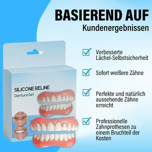 SmileRenew™ – Siliconen-reline-set voor stevige, veilige & comfortabele pasvorm [1 + 1 Gratis]