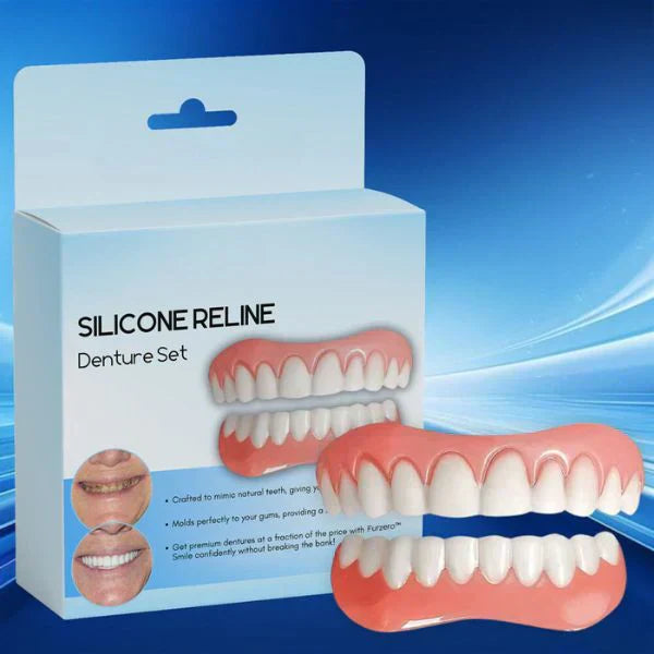 SmileRenew™ – Siliconen-reline-set voor stevige, veilige & comfortabele pasvorm [1 + 1 Gratis]