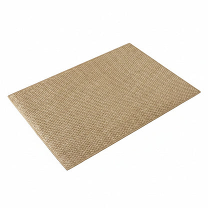 Tapijt met antislip onderkant en gevlochten patroon voor binnen