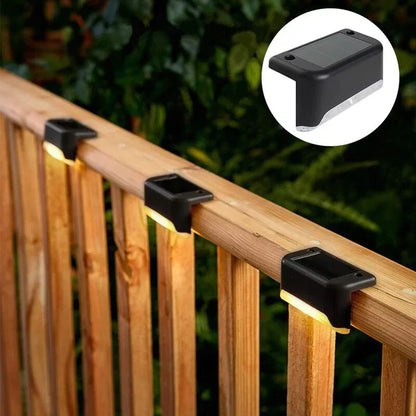 SolarLight™ Zonne-energie Traptlichten – Veilig & Sfeervol (1+1 Gratis)
