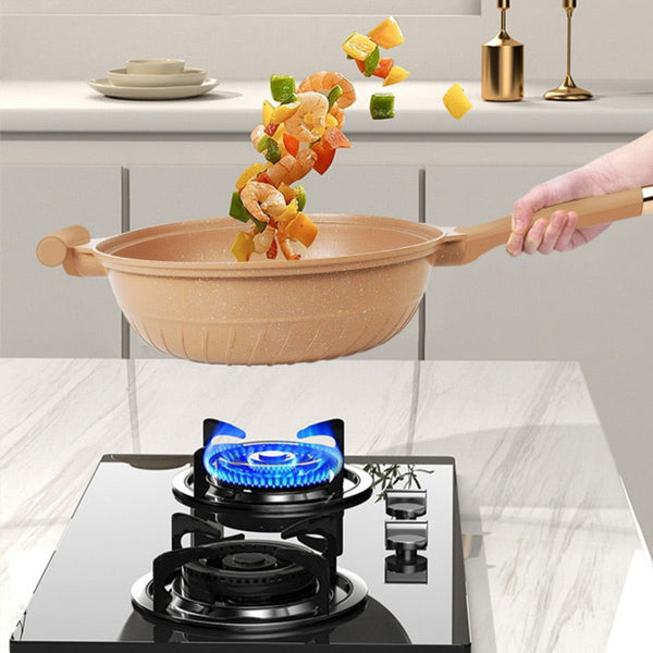 Frywok™ - Multifunctionele wok met antiaanbaklaag [50% Korting]