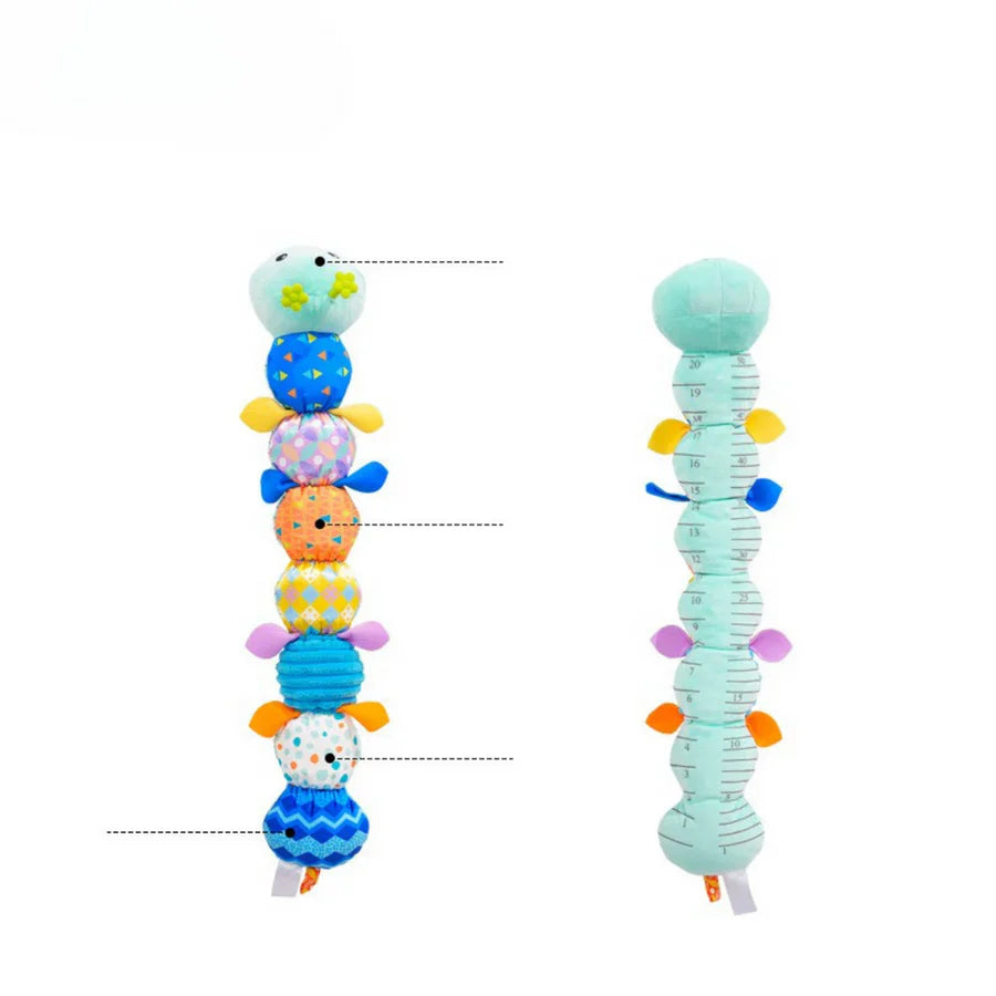 50% Korting | HappyPlush™ – Gevoelige pluche rammelaar en muzikale rups [Laatste dag korting]