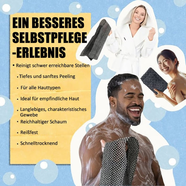 DermaWipe™ - Antibacterieel scrubdoekje | Dieptereiniging die geen dode huid achterlaat [1 + 1 Gratis]