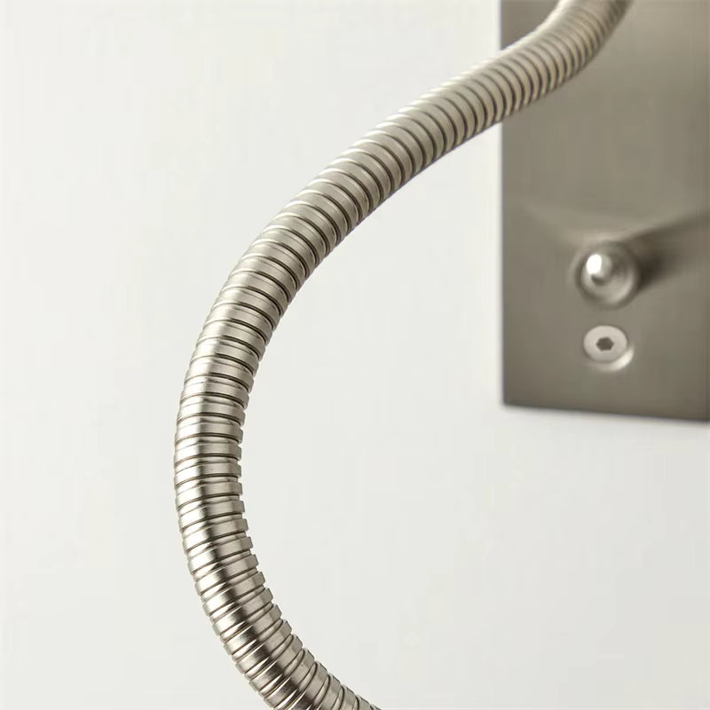 Wandleeslamp met flexibele arm en drie lichtkleuren