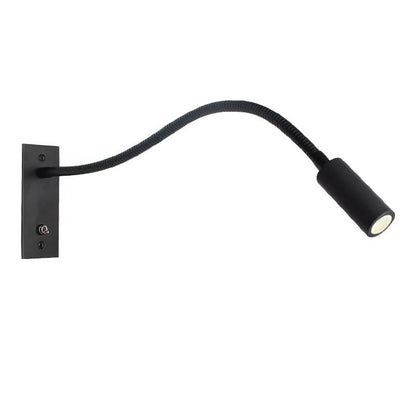 Wandleeslamp met flexibele arm en drie lichtkleuren