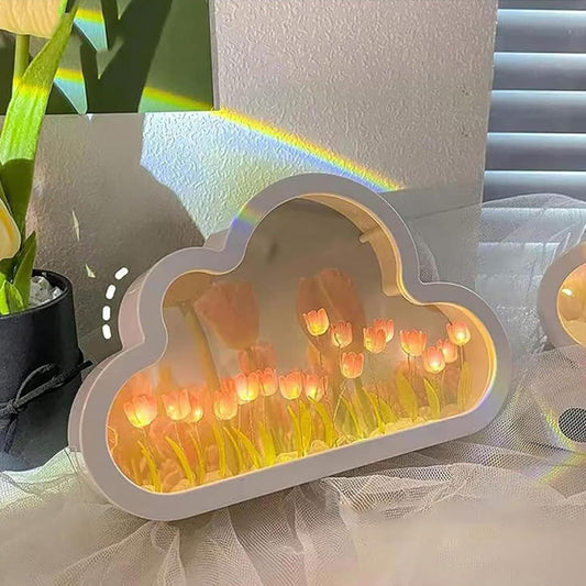 TulipGlow™ – Magische spiegel voor fonkelende, betoverende momenten [50% Korting]