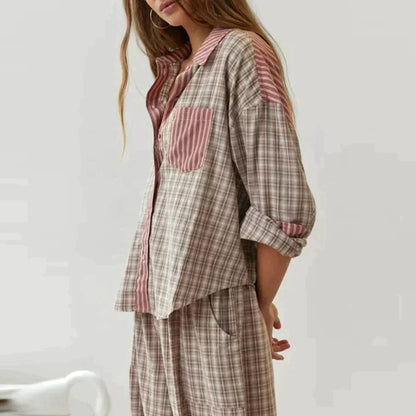 Olivia™ – Tweedelige pyjamaset voor gezellige nachten [50% Korting]