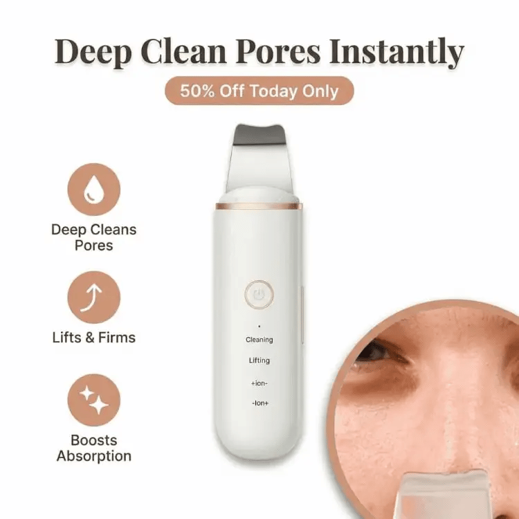 sonicclean – Ultrasone huidverzorging voor stralende huid [50% korting]