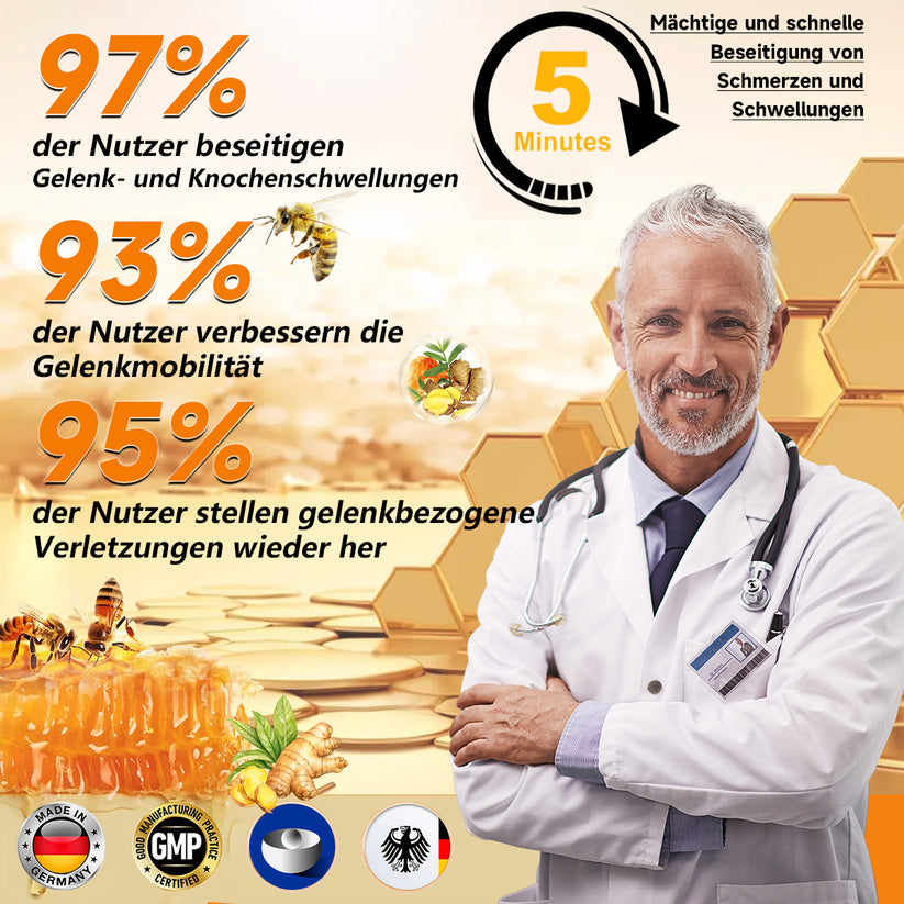 BeeLixir™ – Bijengifcrème met hyaluron & collageen voor intensieve verzorging & regeneratie [1 + 1 Gratis]