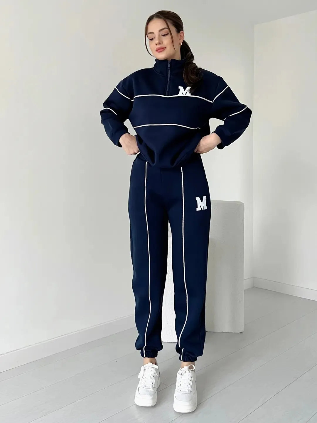 Arabella™ – Dames Trainingspak | Comfortabele Half-Zip Set