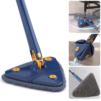 SpinXpert™ – 360° Rotatiemop met Telescoopsteel & Microvezel