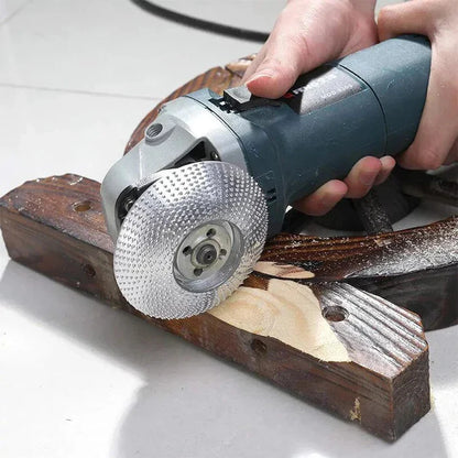 WoodCarve™ Houtsnijschijven – Vormen & Gladmaken met Haakse Slijper [Set van 3]