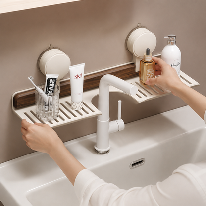 BathShelf – Meer opbergruimte in de badkamer zonder boren | 50% korting