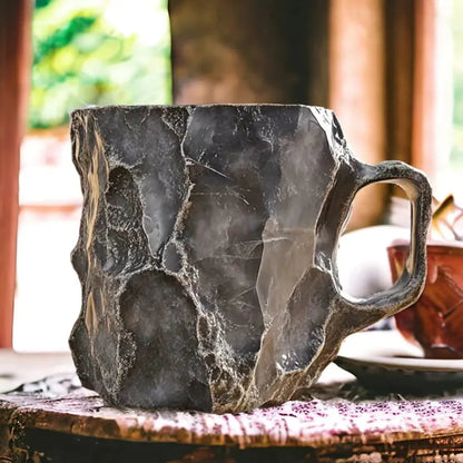 AuraStone – Handgemaakte Mineraalstenen Koffiekopjes van Echt Kristal [50% Korting]