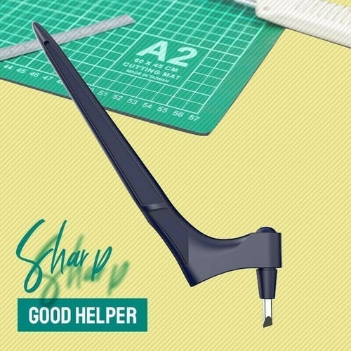 CraftEdge™ Precisie Snijgereedschap – 360° Draaimes voor DIY & Knutselen