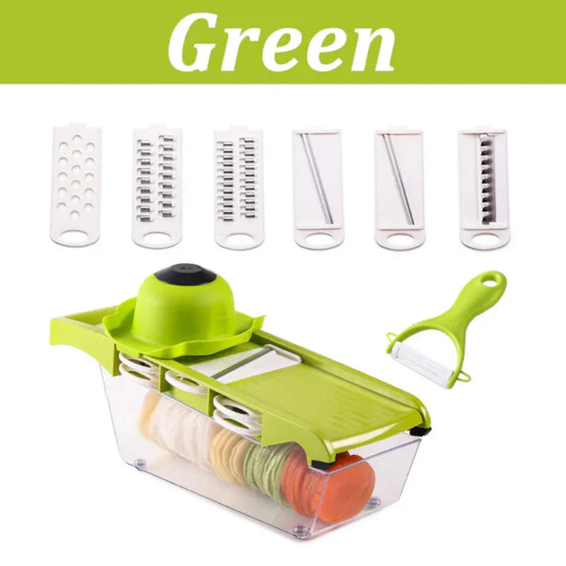 MultiSlide™ - Multifunctionele keukenmandoline [50% Korting]