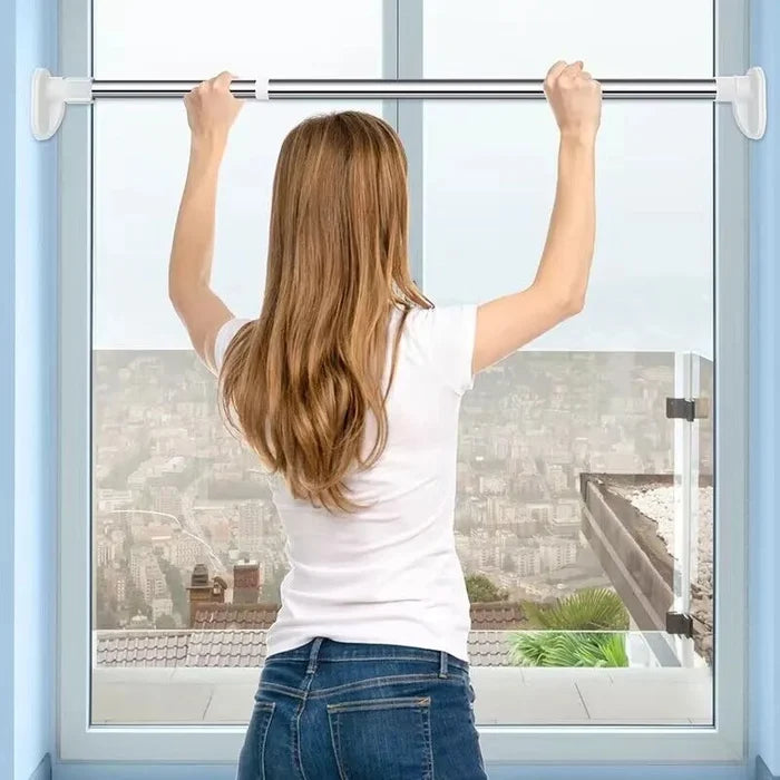 AdjustableRod™ – Universele, boorvrije telescoopstang voor badkamer & keuken [50% Korting]
