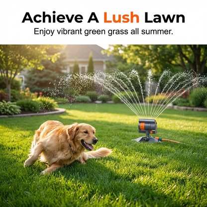 FlowMist – Perfecte gazonbewatering zonder moeite | 50% korting