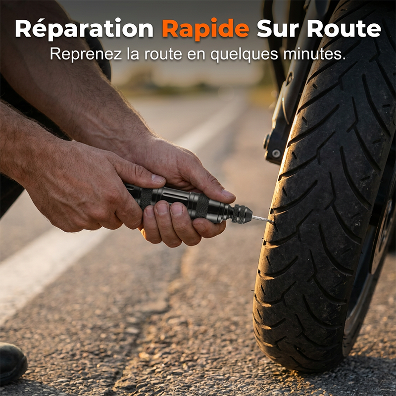 RoadGuard – Lekke banden snel en eenvoudig zelf repareren | 50% korting