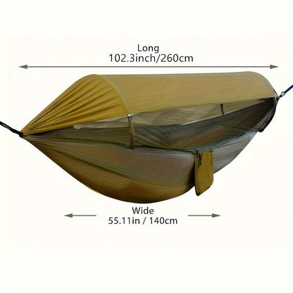 SpaceRelax – De ultieme outdoor-hangmat voor maximaal comfort en bescherming | 50% korting