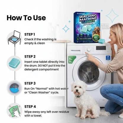 FreshCycle – Voor een hygiënisch schone wasmachine & fris ruikende was | 50% korting