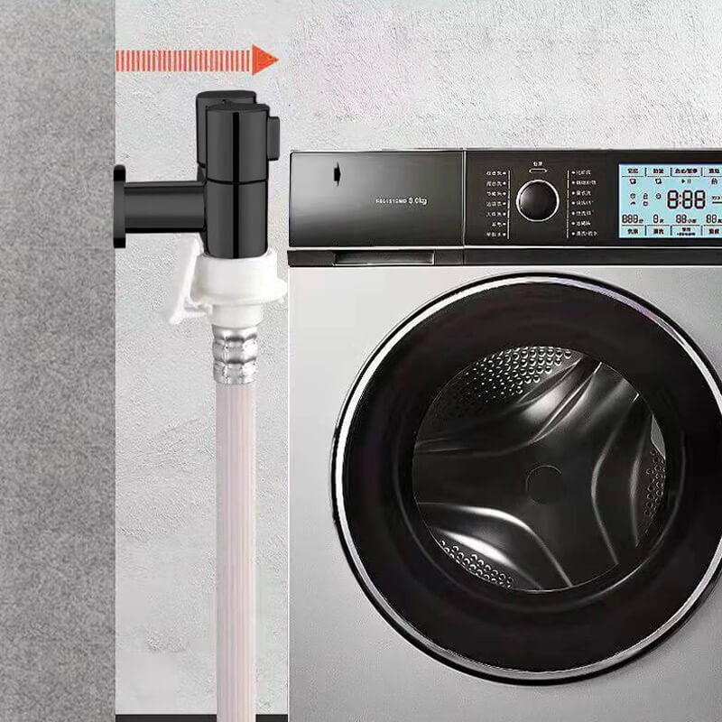 Doublevalve™ – Watertoevoer met matzwarte afwerking [50% Korting]