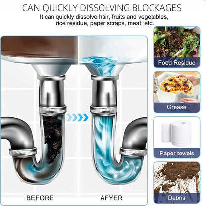 ClearSense Afvoerreiniger 350g – Snel van Verstoppingen Af