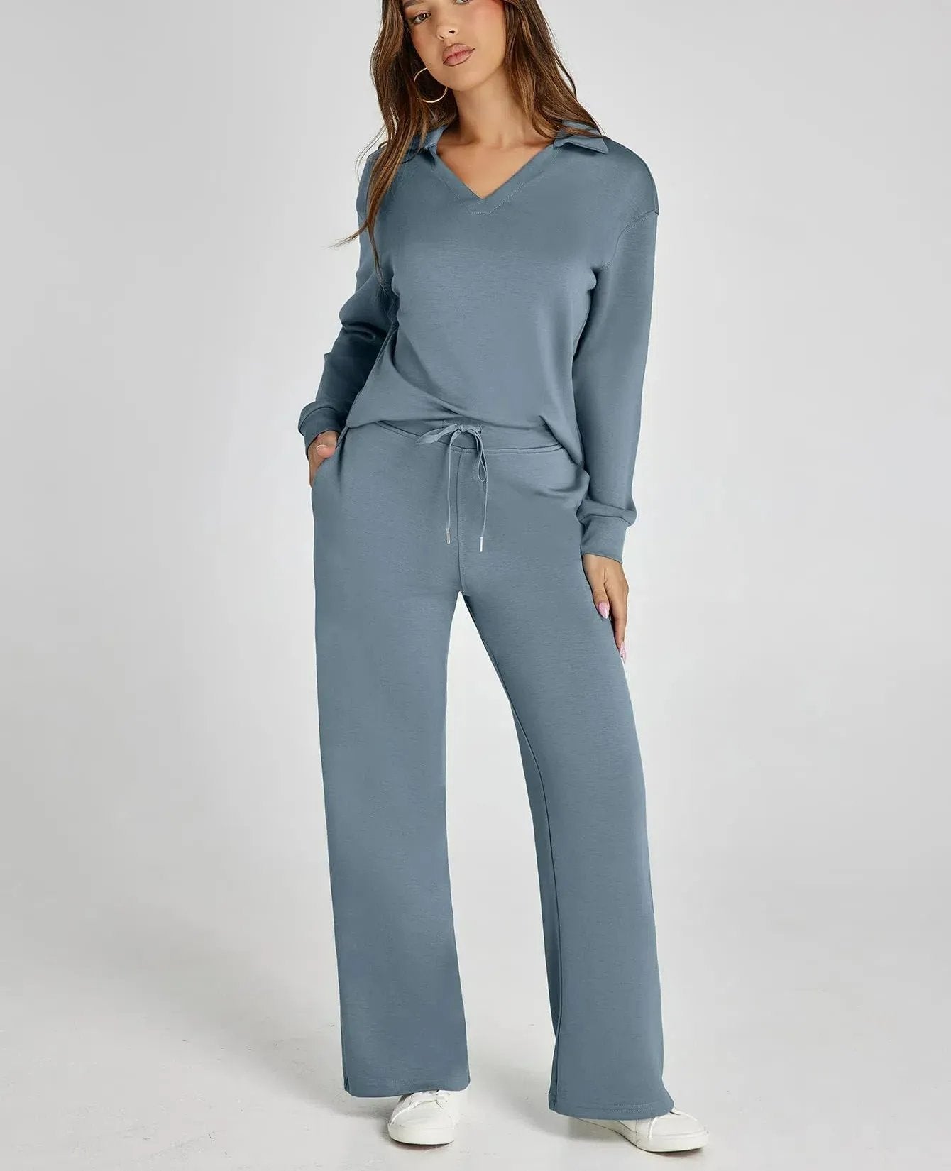 Sweatsuits™ – Dames 2-delige sets, casual outfits met lange mouw sweatsuits [50% korting]